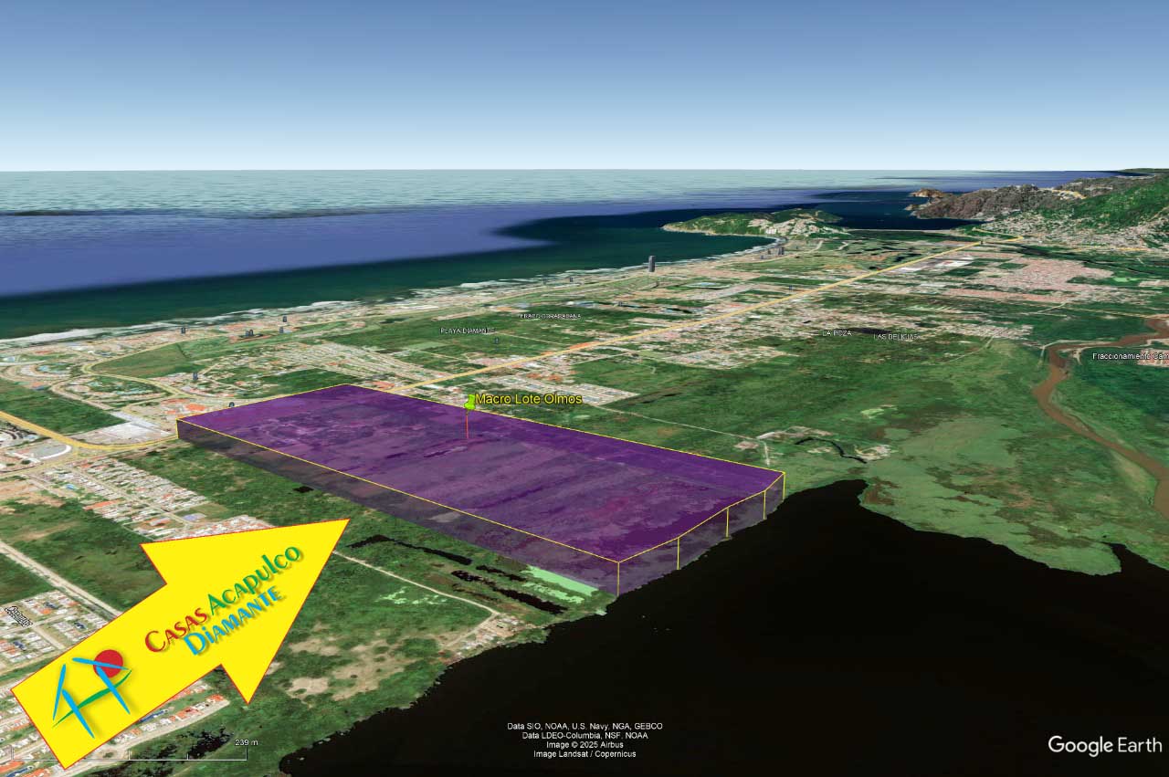 Terreno Aeropuerto Macro Lote Olmos - Ubicación satelital y entorno 5